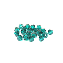 Swarovski Crystal, Bicone, 5MM - Emerald; 20 pcs