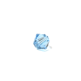 Swarovski Crystal, Bicone, 5MM - Aquamarine; 20 pcs