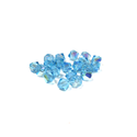 Swarovski Crystal, Bicone, 4mm - Aquamarine AB; 20 pcs