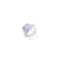 Swarovski Crystal, Bicone, 4mm - Light Azore AB; 20 pcs