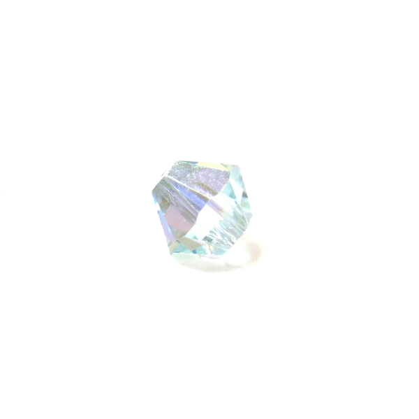Swarovski Crystal, Bicone, 4mm - Light Azore AB; 20 pcs