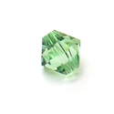 Swarovski Crystal, Bicone, 6mm - Peridot; 20 pcs