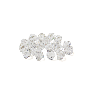Swarovski Crystal, Bicone, 5MM - Crystal; 20 pcs