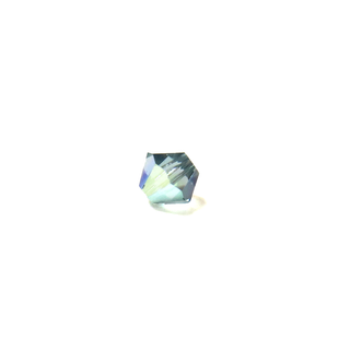 Swarovski Crystal, Bicone, 4mm - Indian Sapphire AB; 20 pcs