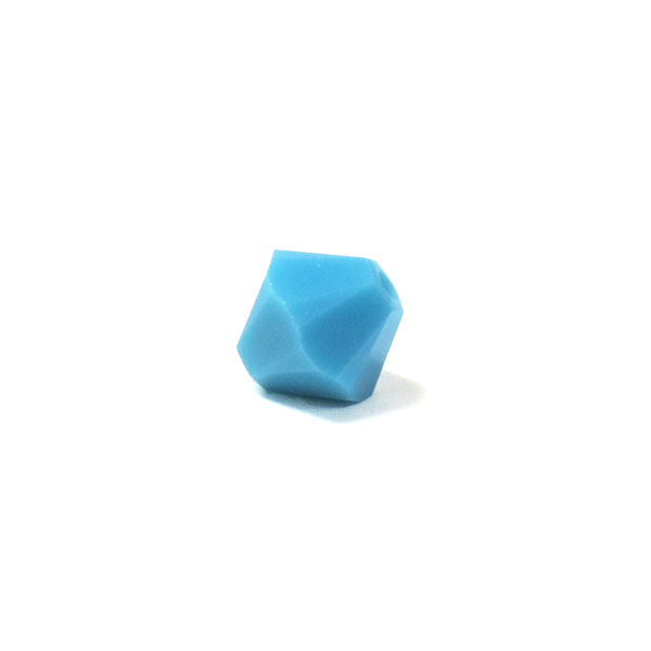 Swarovski Crystal, Bicone, 6mm - Turquoise; 20 pcs