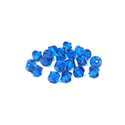 Swarovski Crystal, Bicone, 6mm - Capri Blue; 20 pcs