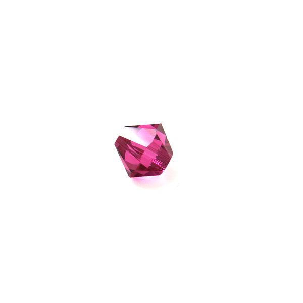 Swarovski Crystal, Bicone, 5MM - Fuchsia; 20 pcs