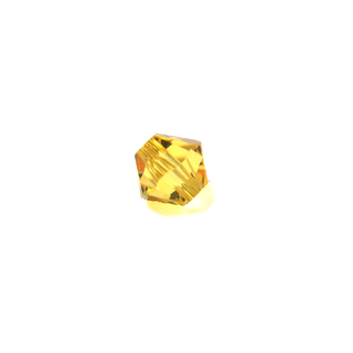 Swarovski Crystal, Bicone, 5MM - Light Topaz; 20 pcs