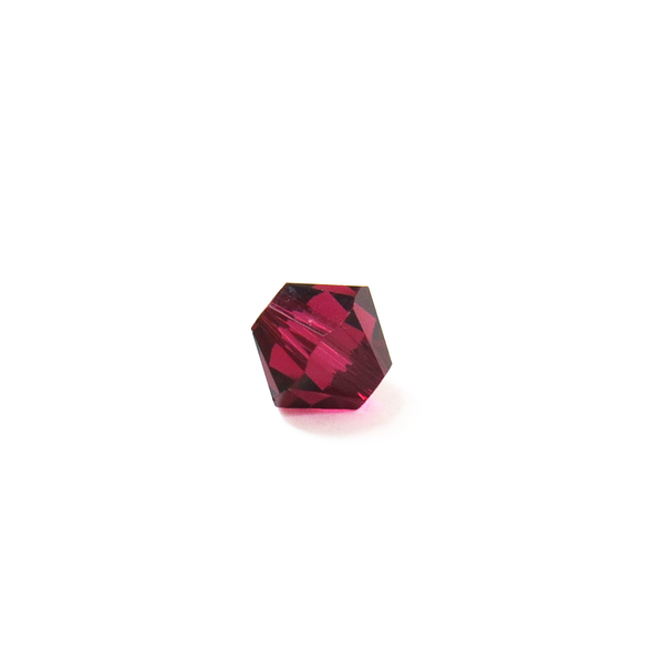 Swarovski Crystal, Bicone, 5MM - Ruby; 20pcs