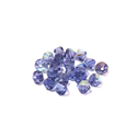 Swarovski Crystal, Bicone, 5MM - Tanzanite AB; 20pcs