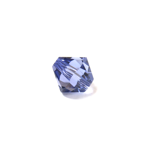 Swarovski Crystal, Bicone, 8mm - Tanzanite; 20 pcs