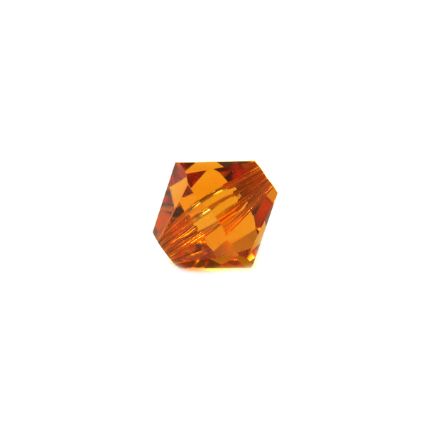 Swarovski Crystal, Bicone, 8mm -Topaz; 20 pcs