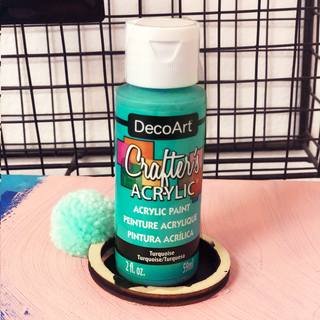 DecoArt Acrylic Paint; Turquoise