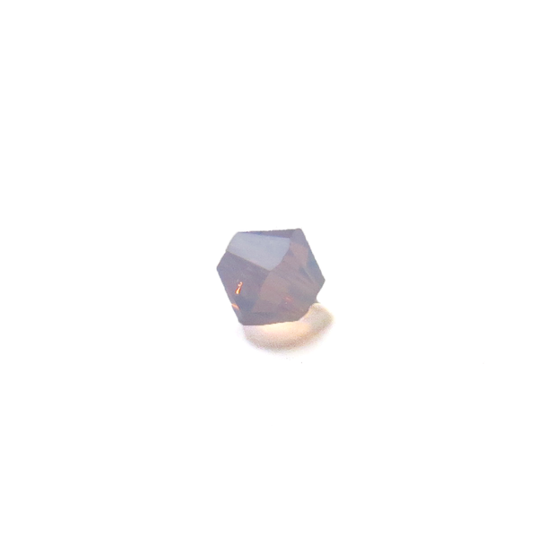 Swarovski Crystal, Bicone, 4mm - Violet Opal AB; 20 pcs