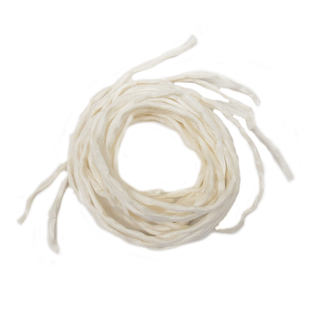 Silk Cord, White, 39" Long; 1 piece