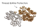 Wire Protectors, Gold Plated- 4.5mm; 100pcs