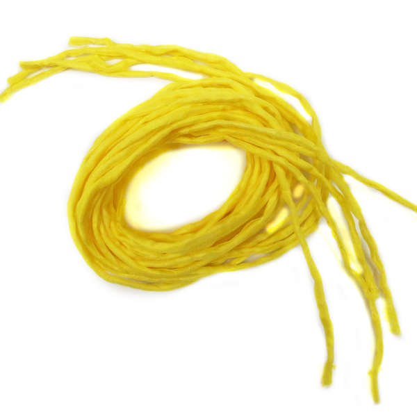 Silk Cord, Yellow, 39" Long; 1 piece